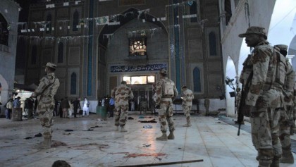 Suicide bombing 
in Afghanistan