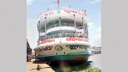 Four-storey launch on Dhaka-Barisal route 
