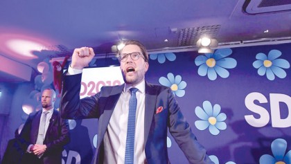 Outcome of Swedish election 