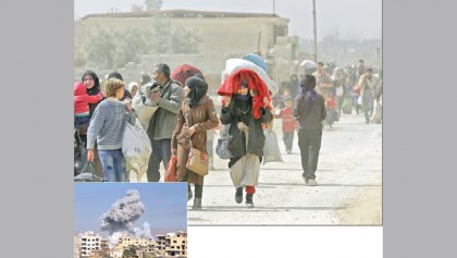 Syria conflict rages as war enters eighth year