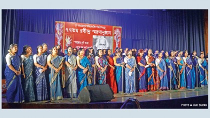 Tagore singers observe poet’s death anniv thru two-day event 