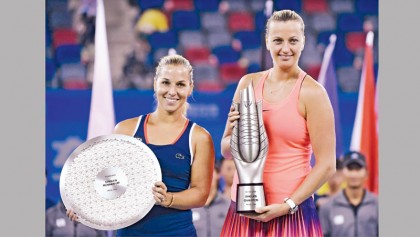 Kvitova ends long draught with Wuhan title 