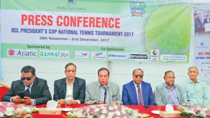 Dhaka Club President’s Cup Tennis begins
