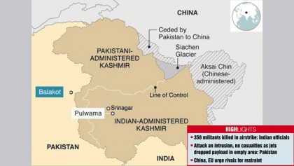 Tension mounts as Indian planes bomb Pak territory