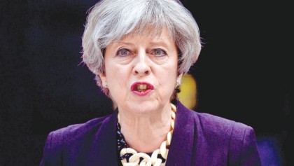 British PM says ‘no equivalence’ in US clashes