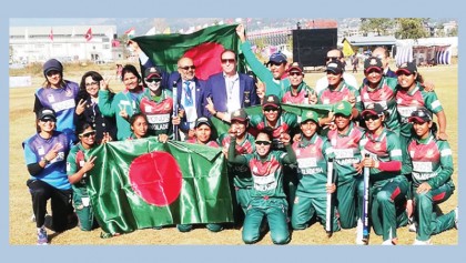 Tigresses lift gold medal 