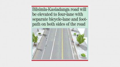 Tk 173 crore road uplift project being implemented