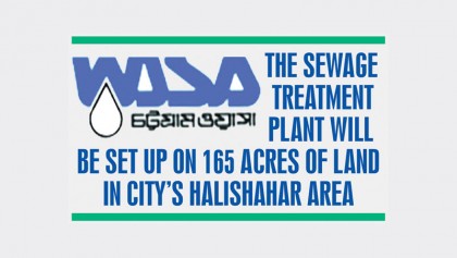 Tk 3,800cr CWASA project to ease sewage problem