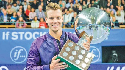 Berdych claims Stockholm title