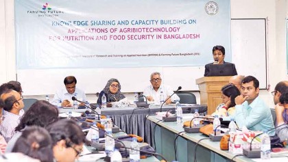Training on applications
of agri-biotech held in city