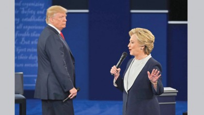 Trump berates and threatens in incendiary debate
