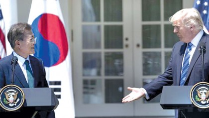 US seeks to renegotiate S Korea free trade deal