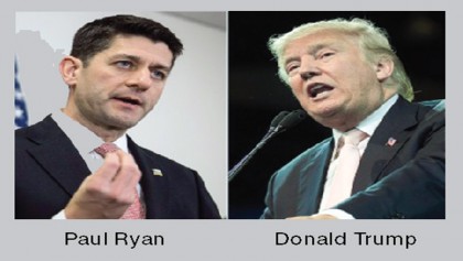 Trump gets crucial backing from House Speaker Ryan
