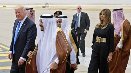 Trump’s first foray into the international stage 