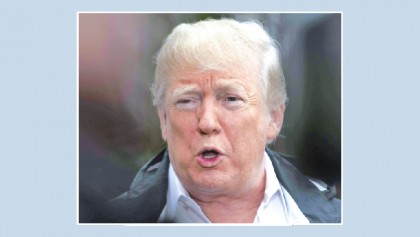 Trump threat over reporters’ behaviour