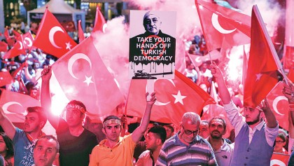 Third anniversary of the 15 July coup attempt: People’s will to preserve Turkish democracy stronger than ever
