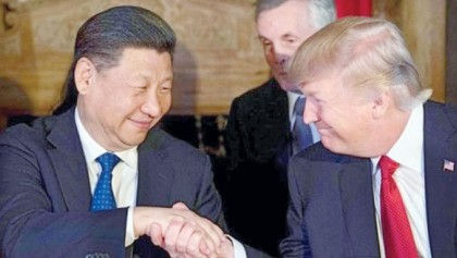 US, China hold more trade talks 
overshadowed by Kim visit