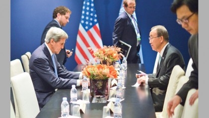 UN climate-saving talks �on track�, but pitfalls ahead