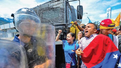 Venezuela opposition protests a risky bet
