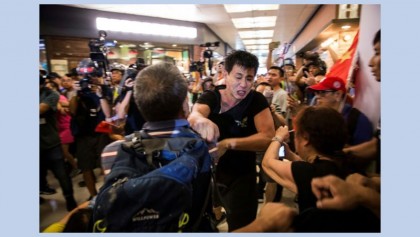 Video of mainlander assaulted 
in HK sparks outrage in China