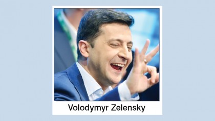 Comedian wins Ukraine presidency in landslide