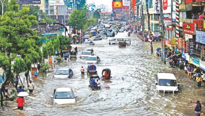 Local people re-excavate canal on their own