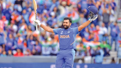 India’s record-breaking Sharma
keeps focus on WC glory