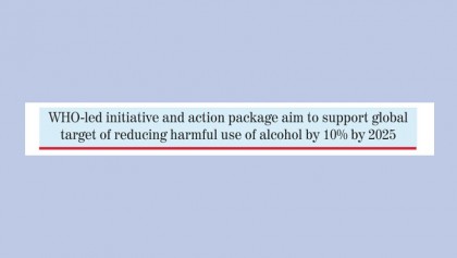 WHO launches SAFER alcohol control initiative to prevent and reduce alcohol-related death and disability