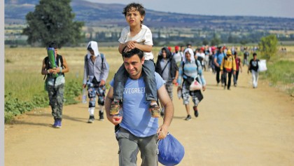 War and persecution driving people from their homes  
