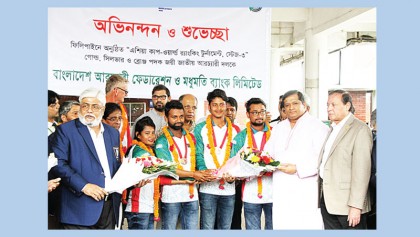 Warm welcome to archer Ruman