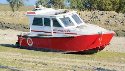Water ambulance, a relief in remote Rangabali