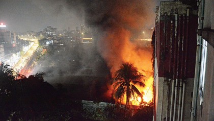 Take caution from Wednesday’s fire 
