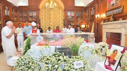 Wife of  Pranab Mukherjee passes away