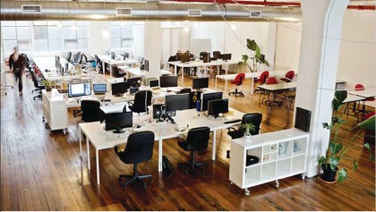 Coworking space Offers startups a ROOM