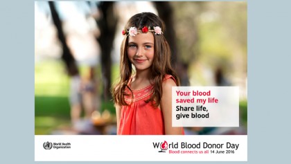 World Blood Donor Day 2016: Blood connects us all