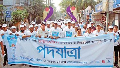 World Diabetes Day observed in Khulna