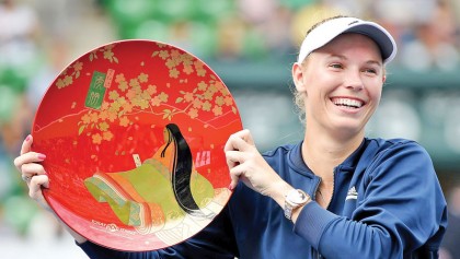 Wozniacki ends title draught with Pan Pacific Open 
