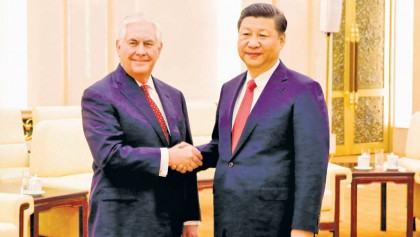 Xi, Tillerson vow to work toward closer US-China ties