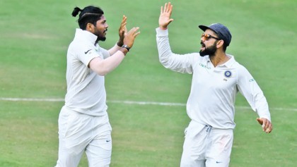 Yadav helps India sweep Test series