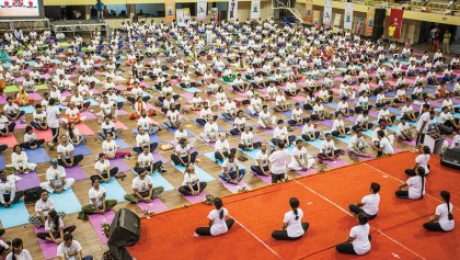 ‘Yoga has positive impacts on everyone’s life’