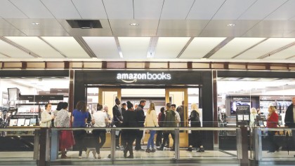 Amazon opens first brick and mortar New York bookshop