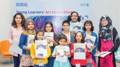 Young learners’ art contest held