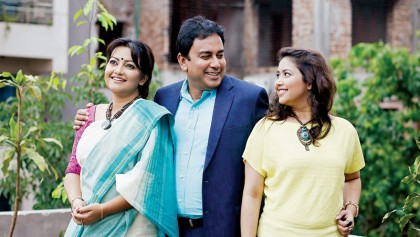 Zahid Hasan, Nowshin, Bhabna together in Eid tele-drama