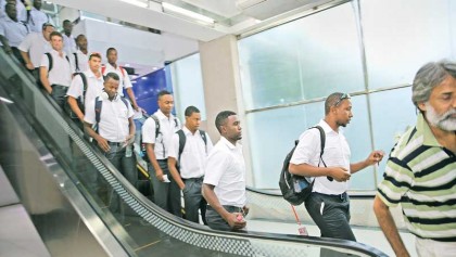 Zimbabwe cricket team in capital