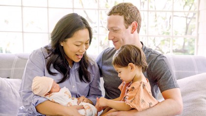 Zuckerberg welcomes 
second daughter 