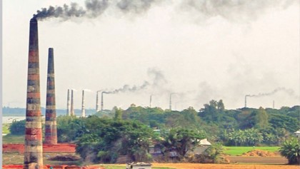 Dust pollution 
in the city