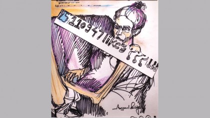 Kamruzzaman Shadhin’s art show begins Oct 14