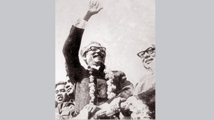 Homecoming day of Bangabandhu today