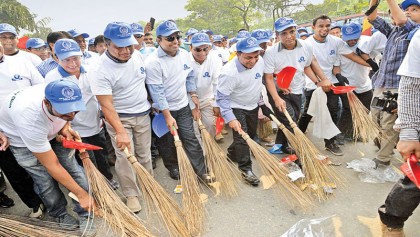 Mayors join street cleaning campaign