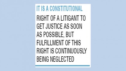 Backlog of cases must be cleared 